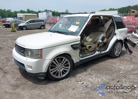 2010 Land Rover Range Rover Sport Hse из США, поврежденный, VIN SALSK2D44AA235047